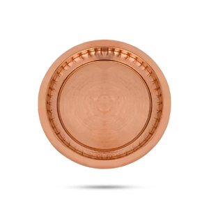 Nouveauté Meilleure qualité Fait main Luxueux 100% Cuivre pur Écologique Lave-vaisselle sans danger Design moderne Taille personnalisable Assiette - Product Image 3