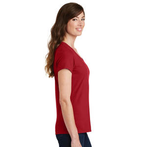Red Casual Fashion Solid <b>Shorts</b> Sleeve Top <b>Women</b> T Shirts Breathable - Product Image 3