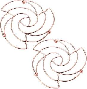 Elegante Salvamanteles Decorativo de Hierro que Mejora la Decoración de la Cocina Mientras Protege las Mesas del Daño por Calor - Product Image 1