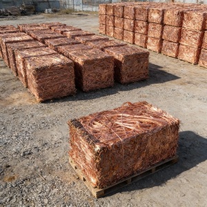 Chatarra de Alambre de Cobre Limpio 999, Alambres de Cobre Brillante Puro para Reciclaje Industrial y Recuperación de Metales para Exportación - Product Image 1