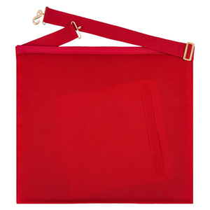 Tablier maçonnique de qualité supérieure brodé à la main, tablier de past maître, tablier de loge bleue, tabliers en velours blanc et bleu - Product Image 4