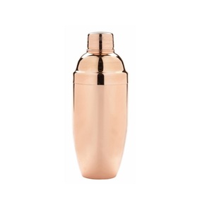 Smooth Finished Antique Copper Cocktail <b>Shaker</b> Modern Look High Quality Copper Cocktail <b>Shaker</b> for Bar Hotel Use - Product Image 3