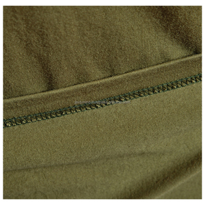 Nouvelle marque hommes tactique t-shirt solide col rond séchage rapide décontracté à manches courtes chemises 100% coton respirant - Product Image 5