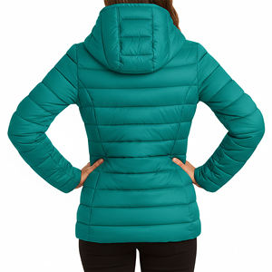 Chaqueta Acolchada Impermeable y Cortavientos con Logotipo Personalizado, Estilo Hip Hop, Chaqueta de Burbuja para Invierno - Product Image 3