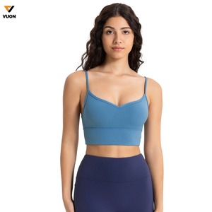 บราเล่นกีฬากันกระแทกสำหรับวิ่งชุดชั้นในเล่นโยคะแบบไร้ตะเข็บ - Product Image 6