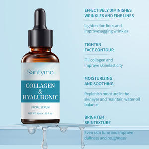 Sérum de Colágeno e Ácido Hialurônico 30ml |   Hidratante Firmador Iluminador |   Fornecedor de Essência Facial Anti-envelhecimento OEM ODM - Product Image 1