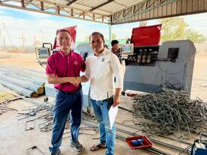 Cintreuse et coupeuse automatique de barres d'armature 6-12mm renforçant le composant de noyau de moteur d'acier inoxydable fabriqué au Vietnam - Product Image 6