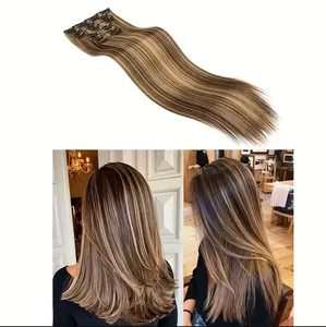 Extensions de cheveux humains sans couture en PU Invisible et léger | Qualité supérieure - Product Image 1