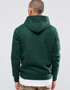 Sudadera con Capucha Extra Grande de Algodón de Alta Calidad, Estilo Urbano, Felpa Gruesa, Hombros Caídos, Lisa, Personalizable para Hombre - Product Image 3