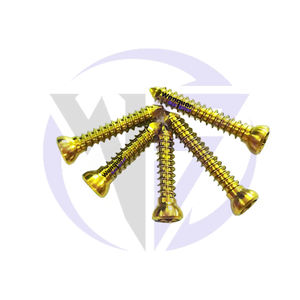 Tornillos corticales de titanio de 2,7mm, 2 uds., placa ósea veterinaria, implantes quirúrgicos ortopédicos, equipo de fijación de fracturas de animales para mascotas - Product Image 5