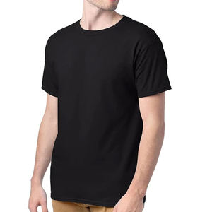 Camiseta de manga corta de algodón 100% para hombre Camiseta estampada holgada con logotipo personalizado para hombre - Product Image 4