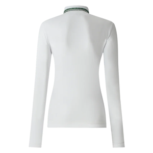 Golf à manches pour femmes pour polos Logo personnalisé Vêtements de sport tricotés Tissu respirant à séchage rapide pour les sports de plein air - Product Image 4