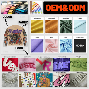 Alta calidad 100% algodón OEM ropa de calle personalizada todo impreso capas Waffle sudadera térmica para hombres - Product Image 4