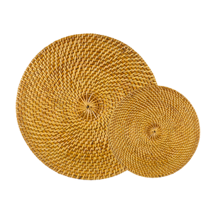 PLAQUETTES DE CHARGEUR EN ROTIN Écologique Fait à la main au Vietnam Commandes de gros et OEM Artisanat - Product Image 1