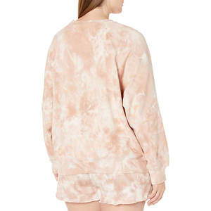 Sudaderas de Invierno para Mujer al por Mayor, con Logotipo Personalizado, Lavado Ácido en la Parte Delantera, Bordado Impreso, Cuello Redondo, de Algodón Francés de Gran Tamaño - Product Image 4