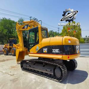 Excavatrice Caterpillar320CL d'occasion, marque japonaise d'origine, 20 tonnes, excavatrice de taille moyenne, excavatrice à chenilles en caoutchouc - Product Image 4