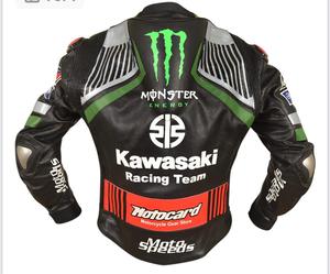 ชุดหนังวันพีซหนังสำหรับแข่งมอเตอร์ไซค์หนังวัวมอเตอร์ไซด์ชุดหนังรถจักรยานยนต์แข่งแบบความเร็วสูงผลิตตามสั่ง - Product Image 2