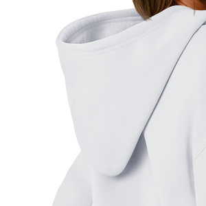 เสื้อฮู้ดถักสำหรับผู้หญิงเสื้อสเวตเตอร์มีฮู้ดแนวสตรีทแวร์เสื้อโชว์ไหล่แบบลำลองดูสปอร์ต - Product Image 6