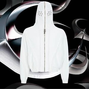 Fabricante de sudaderas con capucha de peso pesado con cierre completo, sudadera con capucha gris lavada con cierre completo - Product Image 2