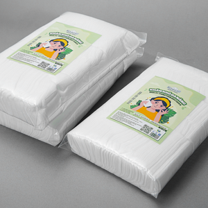 Kawaii Lingettes sèches de haute qualité 300x180mm Tissu non tissé ultra doux écologique pour les soins personnels Excellent du Vietnam - Product Image 1