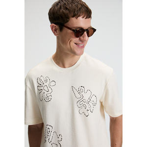 T-shirt da uomo GRIMELANGE BAGGY in 100% cotone, vestibilità oversize, stampa, manica corta, girocollo - Product Image 2