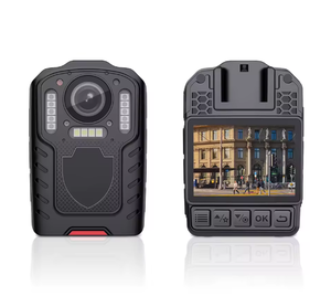 Caméra portable 4K à porter sur le corps avec écran de 2 pouces – Enregistreur vidéo de sécurité portable avec vision nocturne infrarouge - Product Image 1