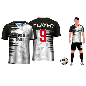 Футбольная форма на заказ, Мужская быстросохнущая футболка с коротким рукавом, молодежный дизайн, одежда для футбола