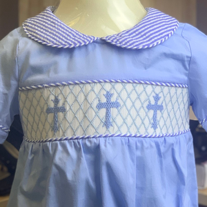 ชุดรอมเปอร์แบบพองแขนสั้นสำหรับเด็กวัยหัดเดินเสื้อผ้าสำหรับเด็ก - Product Image 4