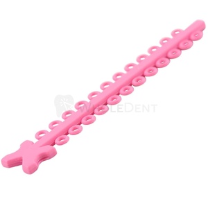 Modules de ligature élastiques Morelli, couleurs assorties, 1000 pièces - Product Image 3