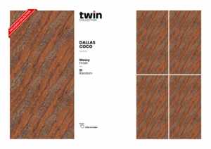 Carreaux de sol et de mur en porcelaine Matt Carving 600x1200, grand format, aspect pierre, pour intérieurs modernes - Product Image 5