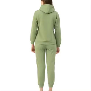 Survêtements en coton à prix de gros de qualité supérieure avec logo personnalisé et étiquette taille ajustée pour femmes - Product Image 6