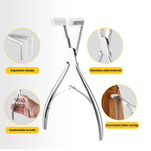 Kit de pinces professionnelles pour extensions capillaires, prix usine, acier inoxydable de qualité chirurgicale, usage commercial, Ariston International - Product Image 2