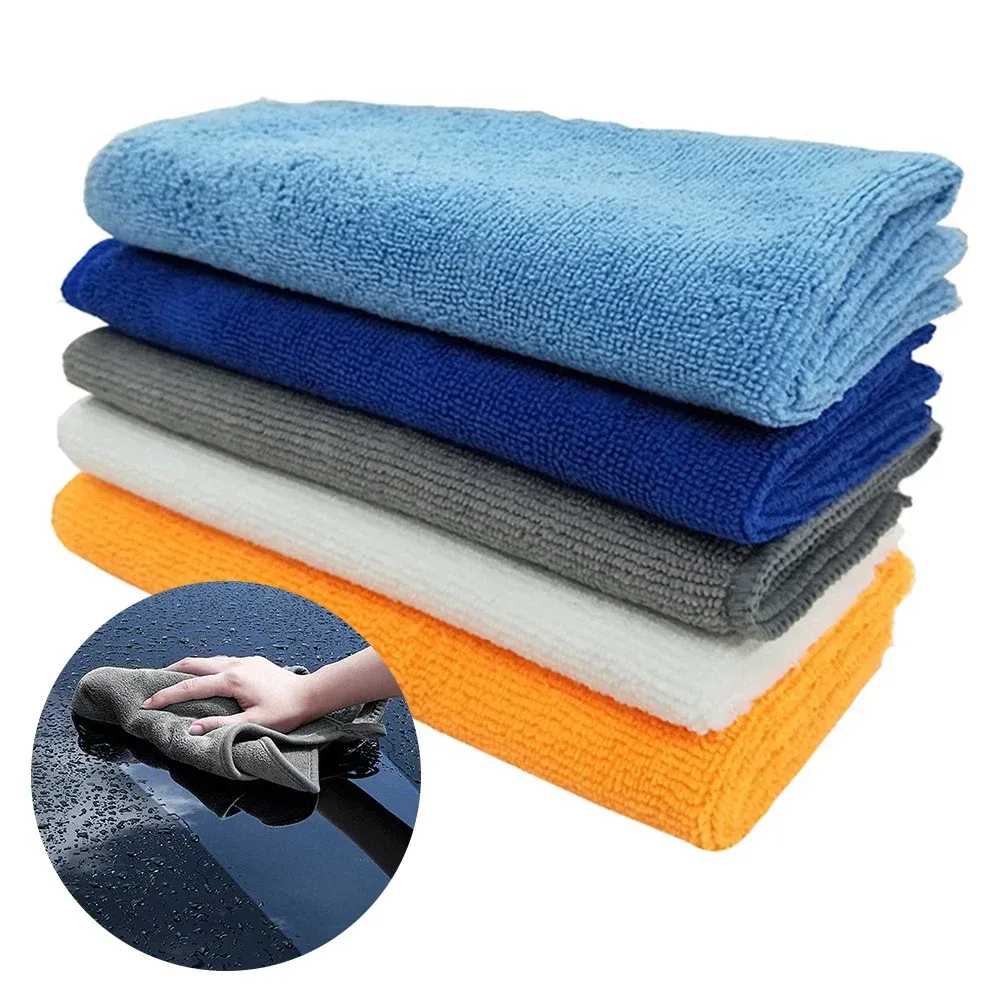 अत्यधिक अवशोषक 80% पॉलिएस्टर 20% पॉलियामाइड रंगीन माइक्रोफ़ाइबर कपड़ा रसोई माइक्रोफ़ाइबर तौलिया माइक्रोफ़ाइबर कार सफाई तौलिया