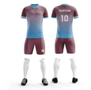 Ropa de fútbol con logotipo personalizado de alta calidad, traje completo de entrenamiento de fútbol unisex, precios al por mayor - Product Image 4