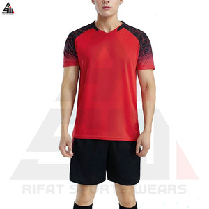 High Street Best Style Camiseta de manga corta Camiseta de fútbol Uniforme Tarifa al por mayor Uniforme de camiseta de fútbol de nuevo diseño - Product Image 2