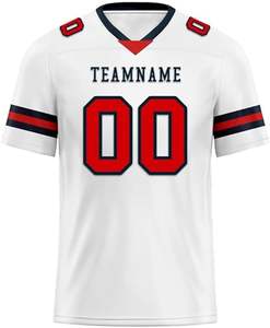 Maillot de football d'équipe personnalisé pour hommes 2025 chemise de rugby athlétique uniforme de sport personnalisé pour les clubs, les écoles et les événements - Product Image 3