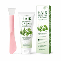 Crema Depilatoria de Marca Privada, Suave para la Piel, para Rostro y Cuerpo, con Aroma a Aloe
