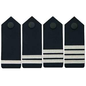 Epaulettes negras de Noruega, de malla suave, para cirujano, teniente, comandante, con encaje bordado, de tela de lona, insignia para coser - Product Image 6