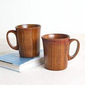 Taza de Madera Hecha a Mano Más Vendida, Taza de Madera Natural Portátil para Café, Té y Leche, Disponible para la Venta desde India - Product Image 1