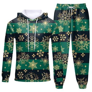 Vêtements décontractés survêtements pour hommes impression personnalisée fermeture à cordon de serrage survêtement col à capuche pour hommes - Product Image 4