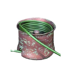 Pot de tuyau d'arrosage en cuivre tuyaux d'organisation extérieurs en métal avec Design décoratif couleur de forme de taille personnalisée - Product Image 5