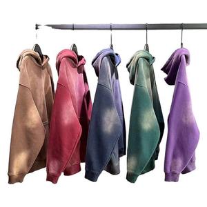 Sweat à capuche en coton de la meilleure qualité du fabricant OEM pour femmes, nouveau, élégant, grande taille, respirant, avec fermeture éclair et capuche surdimensionnée pour adultes - Product Image 5