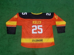 Maillot de hockey sur glace personnalisé par sublimation, uniformes d'équipe internationale, hommes, coupe personnalisée, haute qualité, 100% polyester, séchage rapide, respirant - Product Image 3