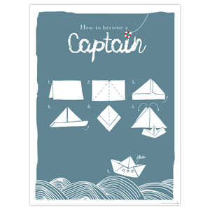 Comment devenir capitaine - Impression artistique - Product Image 2