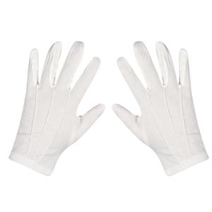Regalia Guantes Masónicos Bordados a Mano Ceremonia Blanca Guante de Algodón para Masones - Product Image 6