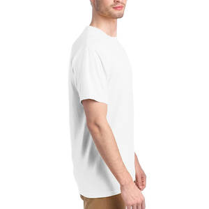 Camiseta de verano de gran tamaño de moda para hombre, cómoda ropa de punto de poliéster/algodón, el mejor precio de fábrica - Product Image 4
