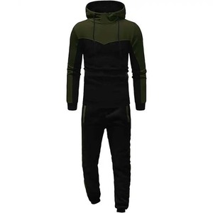 Ropa Deportiva de algodón 100% personalizada para hombre, traje para correr, gimnasio, liso, para entrenamiento, chándal, 2023 - Product Image 5