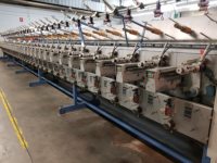 Bobineuse manuelle cylindrique Fadis RPV-R de précision à 36 broches, 700 m/min, 15 kW, 380 V, calibre de broche 400 mm, 230 mm