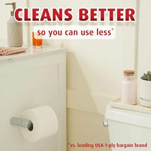 Charmin Ultra Strong 12 Mega <b>Rolls</b> <b>Toilet</b> <b>Paper</b> 242 Sheets 2-3 Ply Soft Flushable Tissue Made of Bamboo and Pulp - Product Image 5