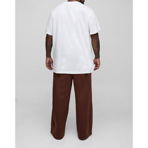 กางเกงวอร์มผ้าฟลีซของผู้ชายกางเกงวอร์มสีพื้นแนวสตรีท - Product Image 5